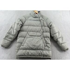 Tommy Girl Jacket Women's Sz XS Gray Puffer Coat Down Pullover Front Pockets